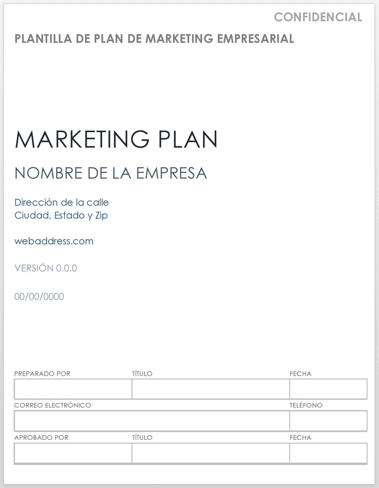 PLAN DE MARKETING EMPRESARIAL