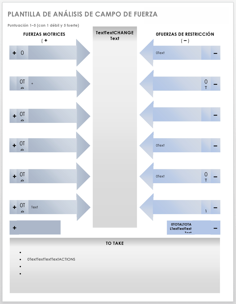 Plantilla de Análisis de Campo de Fuerza